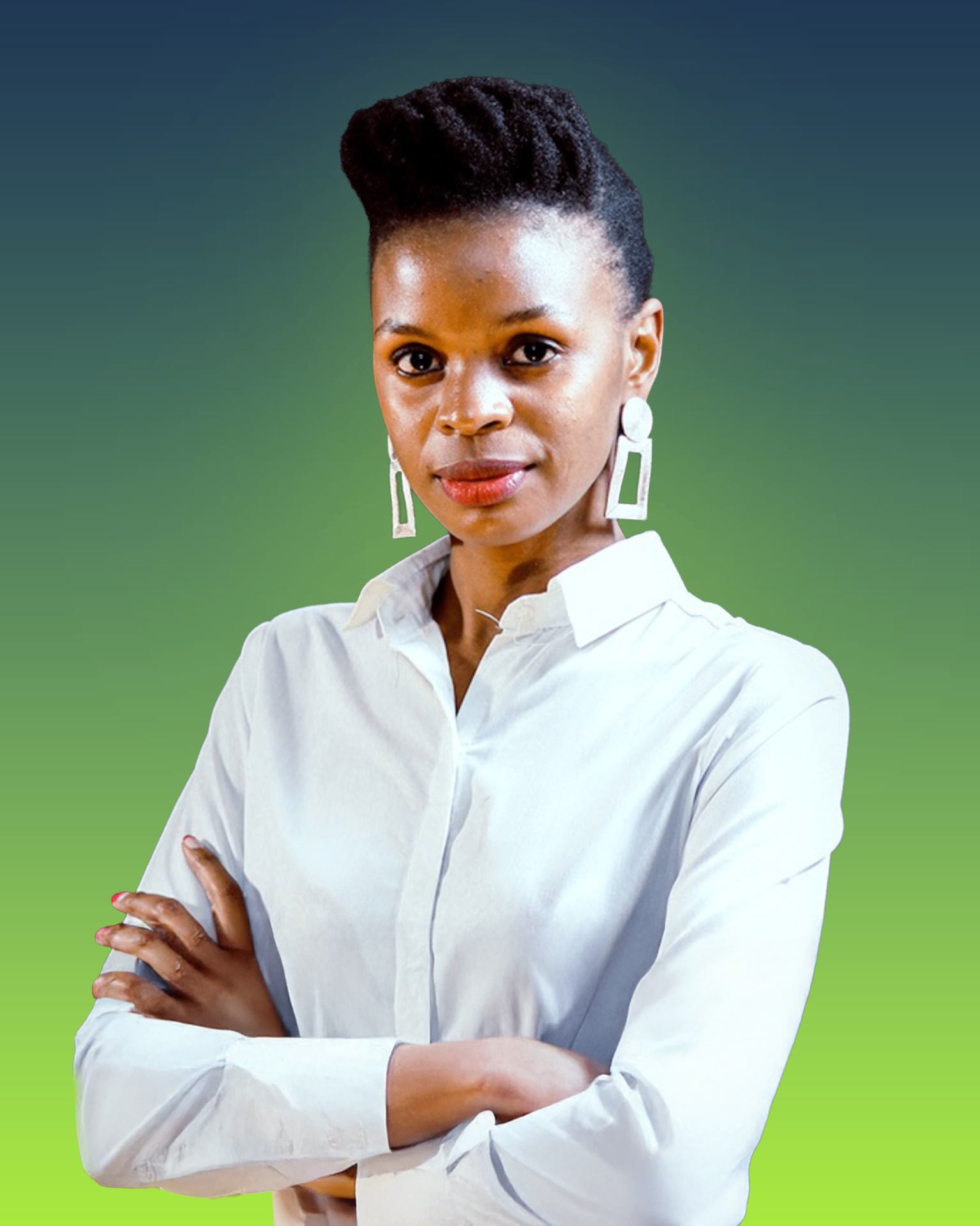Portrait of Nickie Shivambu